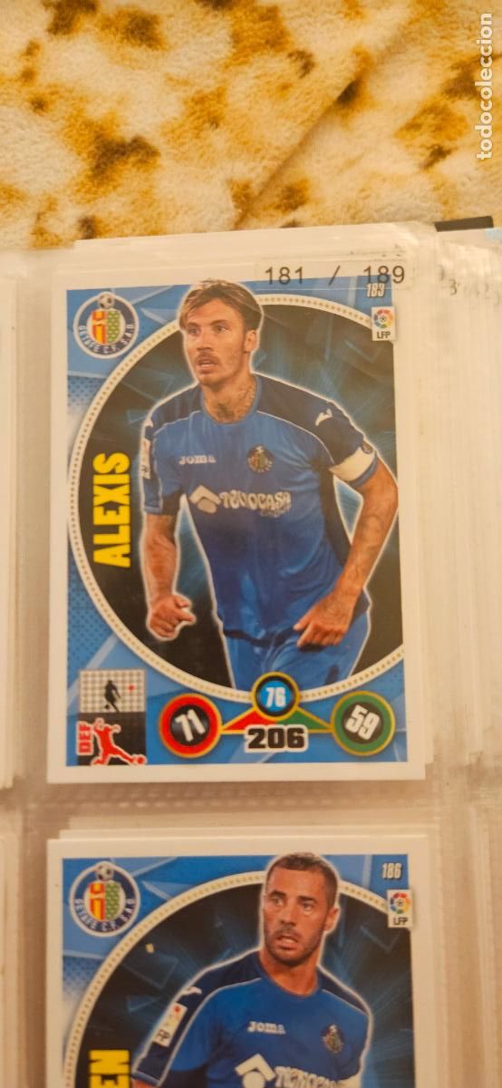 Cromos de Futebol: 183 - Alexis (Getafe C.F.) adrenalyn 2014 2015 14 15 trading card