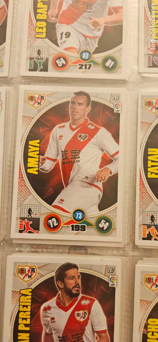 Cromos de Futebol: 284 - Antonio Amaya (Rayo Vallecano) adrenalyn 2014 2015 14 15 trading card