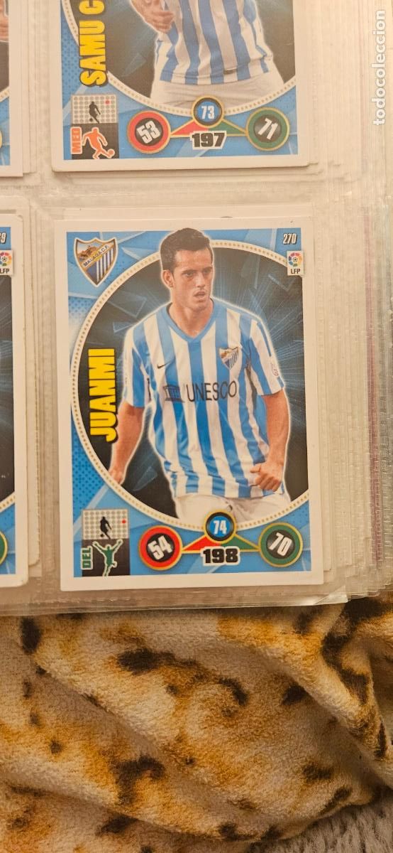 Cromos de Futebol: 270 - Juanmi (M&aacute;laga C.F.) adrenalyn 2014 2015 14 15 trading card