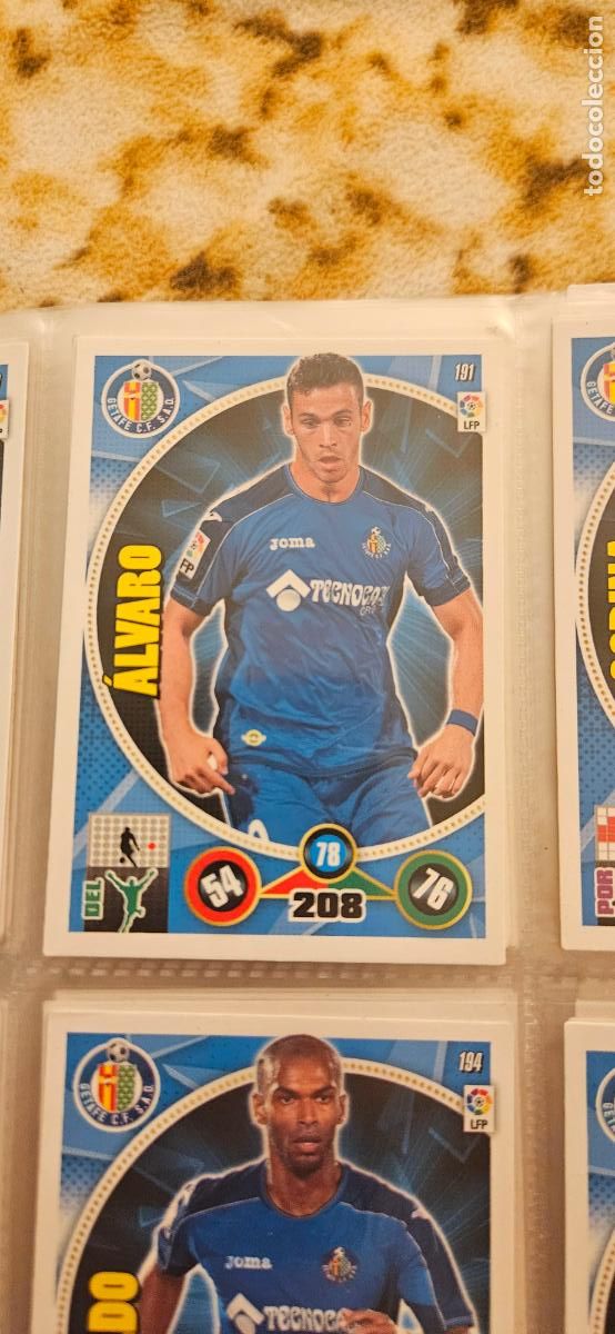 Cromos de Futebol: 191 - &Aacute;lvaro (Getafe C.F.) adrenalyn 2014 2015 14 15 trading card