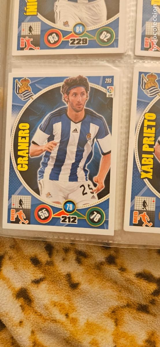 Figurine di Calcio: 295 - Esteban Granero (Real Sociedad) adrenalyn 2014 2015 14 15 trading card