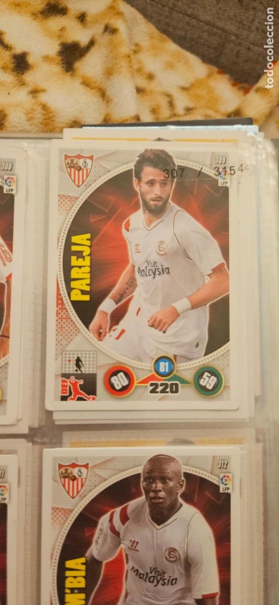 Figurine di Calcio: 309 - Nicol&aacute;s Pareja (Sevilla F.C.) adrenalyn 2014 2015 14 15 trading card