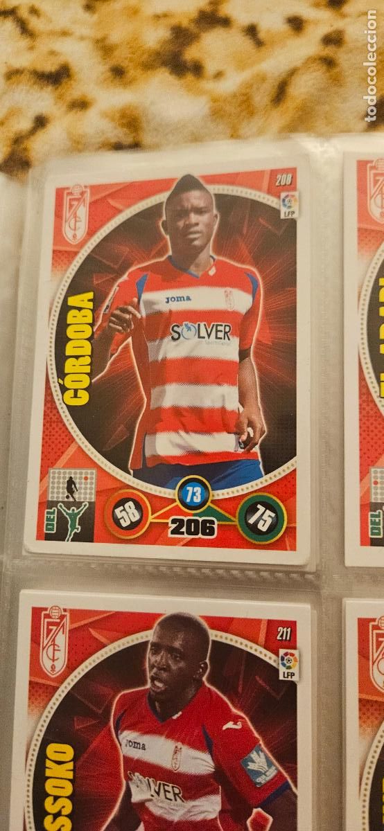 Figurine di Calcio: 208 - Jhon C&oacute;rdoba (Granada C.F.) adrenalyn 2014 2015 14 15 trading card