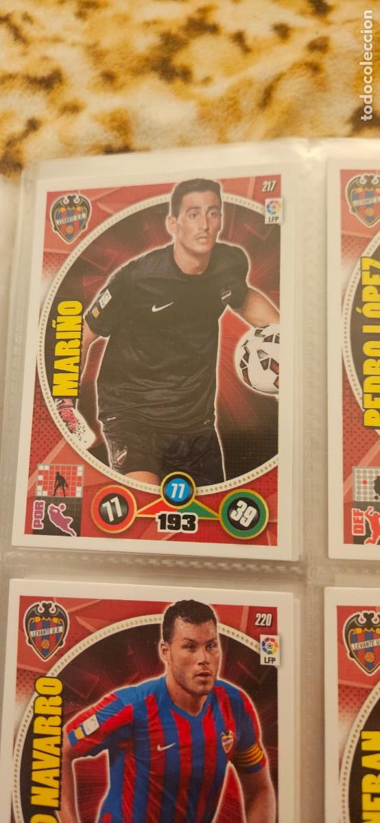 Figurine di Calcio: 217 - Diego Mari&ntilde;o (Levante U.D.) adrenalyn 2014 2015 14 15 trading card