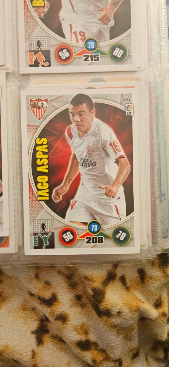 Figurine di Calcio: 324 - Iago Aspas (Sevilla F.C.) adrenalyn 2014 2015 14 15 trading card