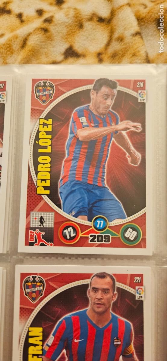 Figurine di Calcio: 218 - Pedro L&oacute;pez (Levante U.D.) adrenalyn 2014 2015 14 15 trading card