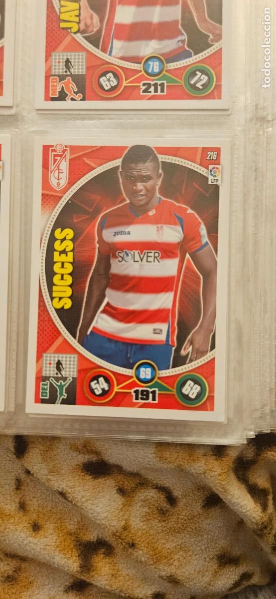 Figurine di Calcio: 216 - Isaac Success (Granada C.F.) adrenalyn 2014 2015 14 15 trading card