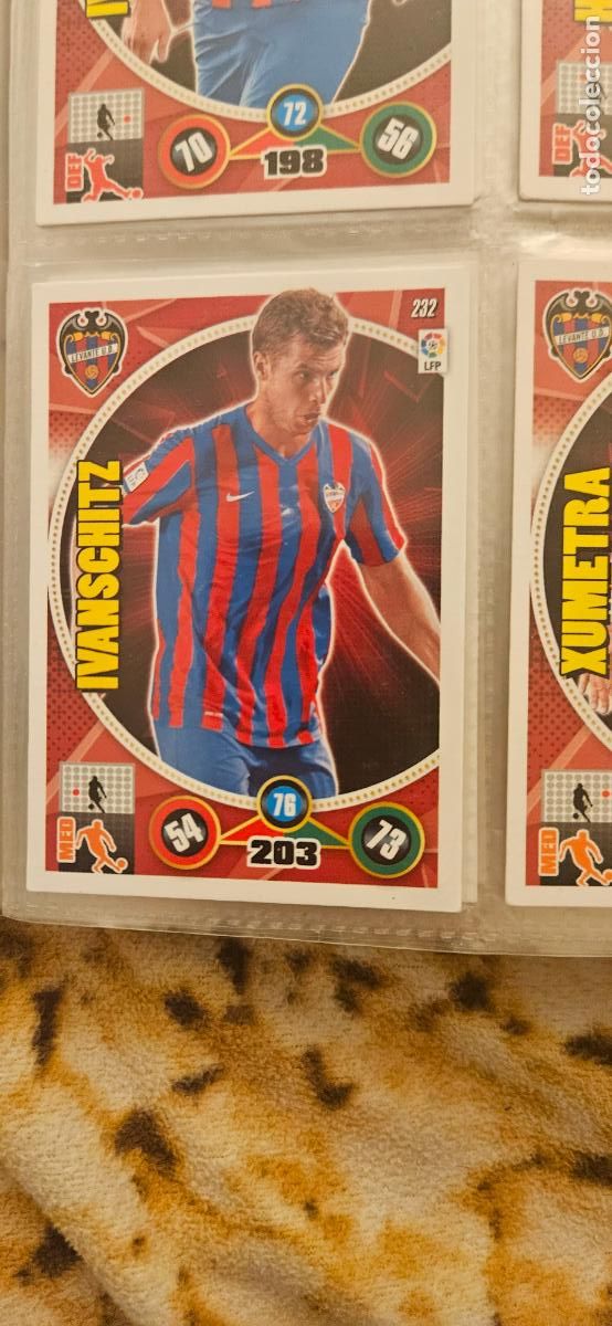 Figurine di Calcio: 232 - Gavil&aacute;n (Levante U.D.) adrenalyn 2014 2015 14 15 trading card