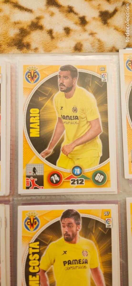 Figurine di Calcio: 344 - Mario (Villarreal C.F.) adrenalyn 2014 2015 14 15 trading card