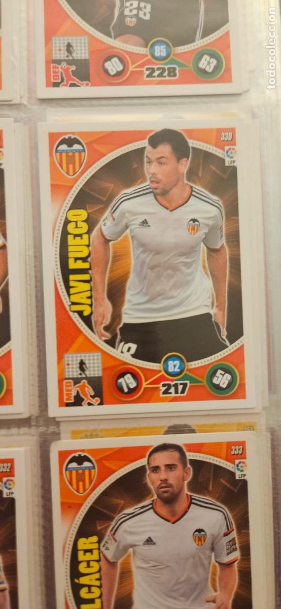 Figurine di Calcio: 330 - Javi Fuego (Valencia C.F.) adrenalyn 2014 2015 14 15 trading card