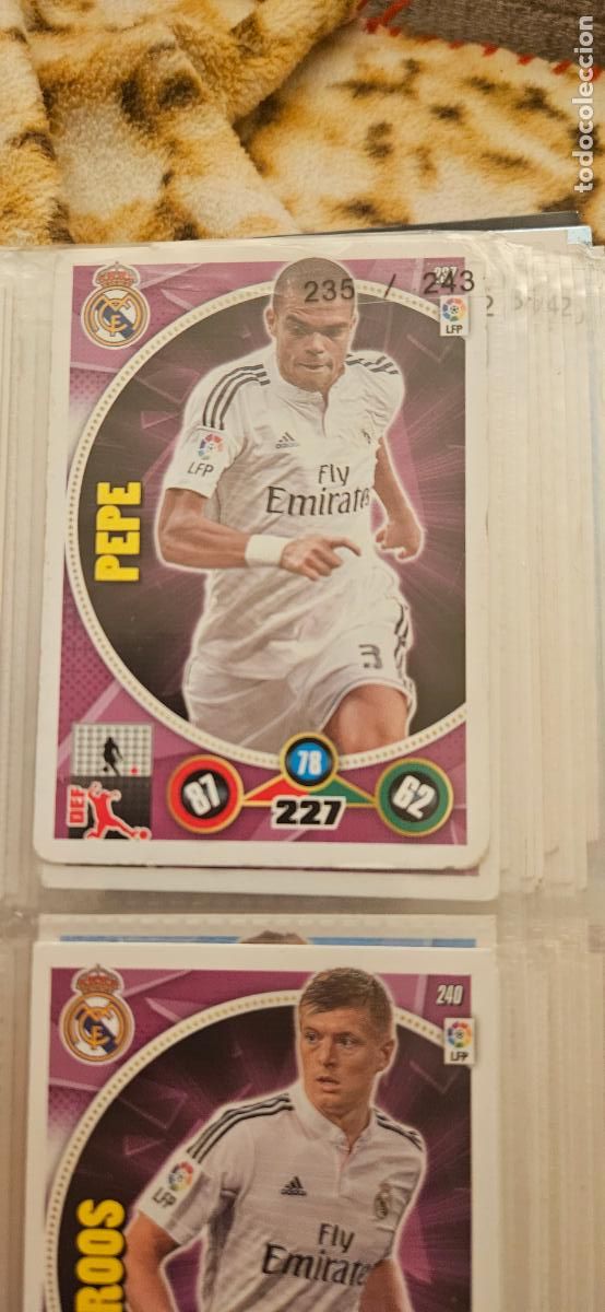 Figurine di Calcio: 237 - Pepe (Real Madrid) adrenalyn 2014 2015 14 15 trading card