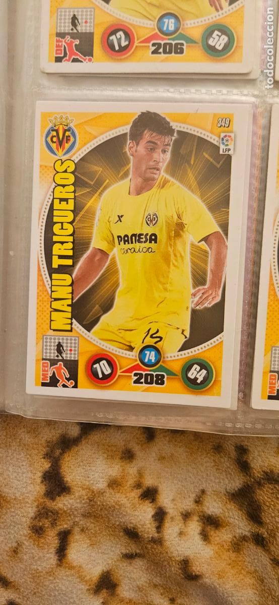 Figurine di Calcio: 349 - Trigueros (Villarreal C.F.) adrenalyn 2014 2015 14 15 trading card