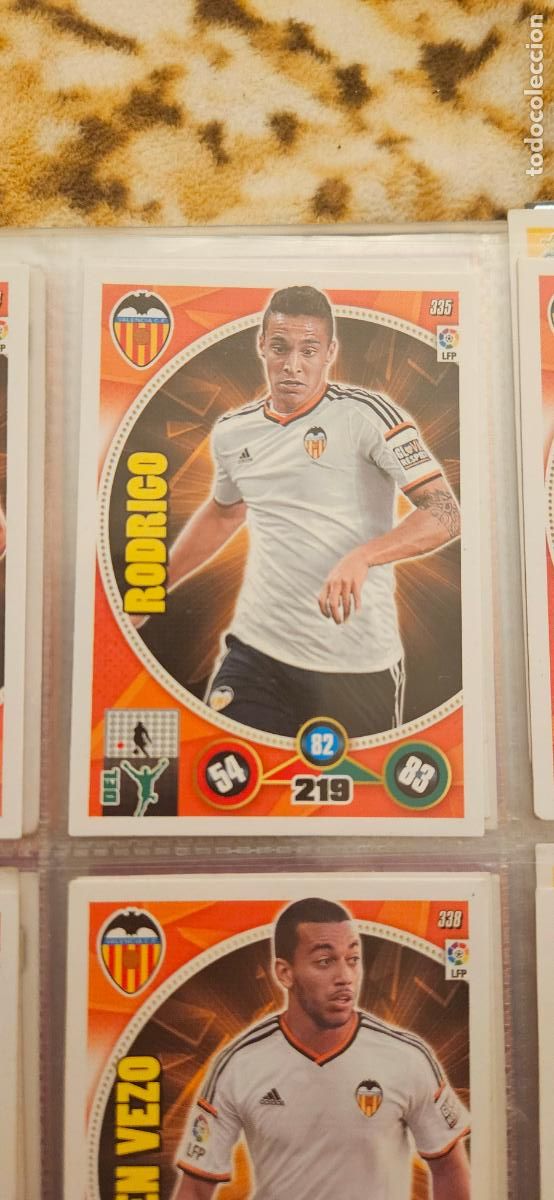 Figurine di Calcio: 335 - Rodrigo (Valencia C.F.) adrenalyn 2014 2015 14 15 trading card