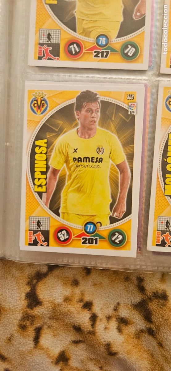 Figurine di Calcio: 358 - V&iacute;ctor Ruiz (Villarreal C.F.) adrenalyn 2014 2015 14 15 trading card