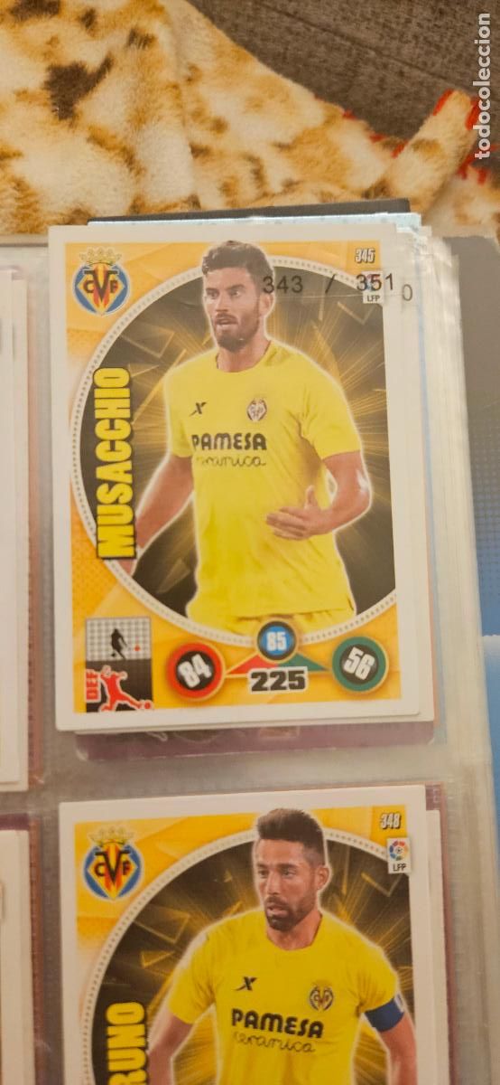 Figurine di Calcio: 345 - Musacchio (Villarreal C.F.) adrenalyn 2014 2015 14 15 trading card