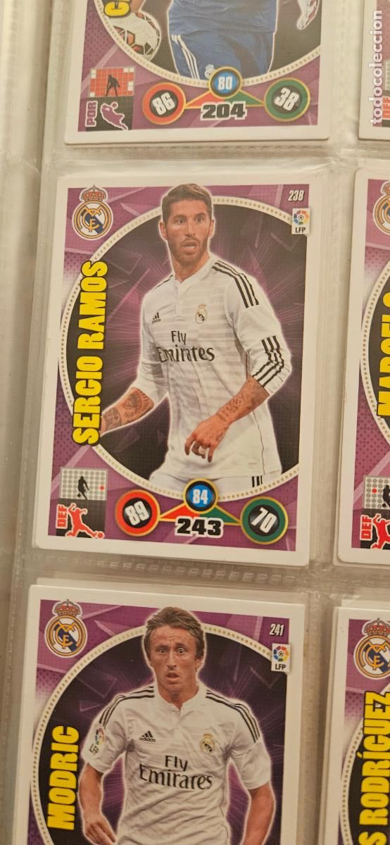 Figurine di Calcio: 238 - Sergio Ramos (Real Madrid) adrenalyn 2014 2015 14 15 trading card
