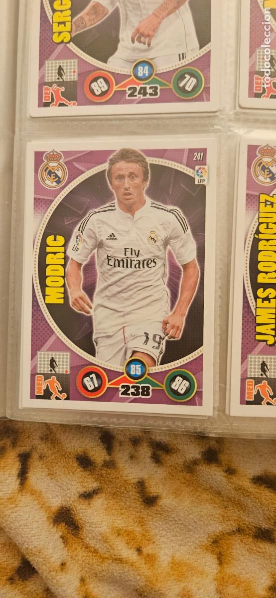 Figurine di Calcio: 241 - Luka Modri? (Real Madrid) adrenalyn 2014 2015 14 15 trading card