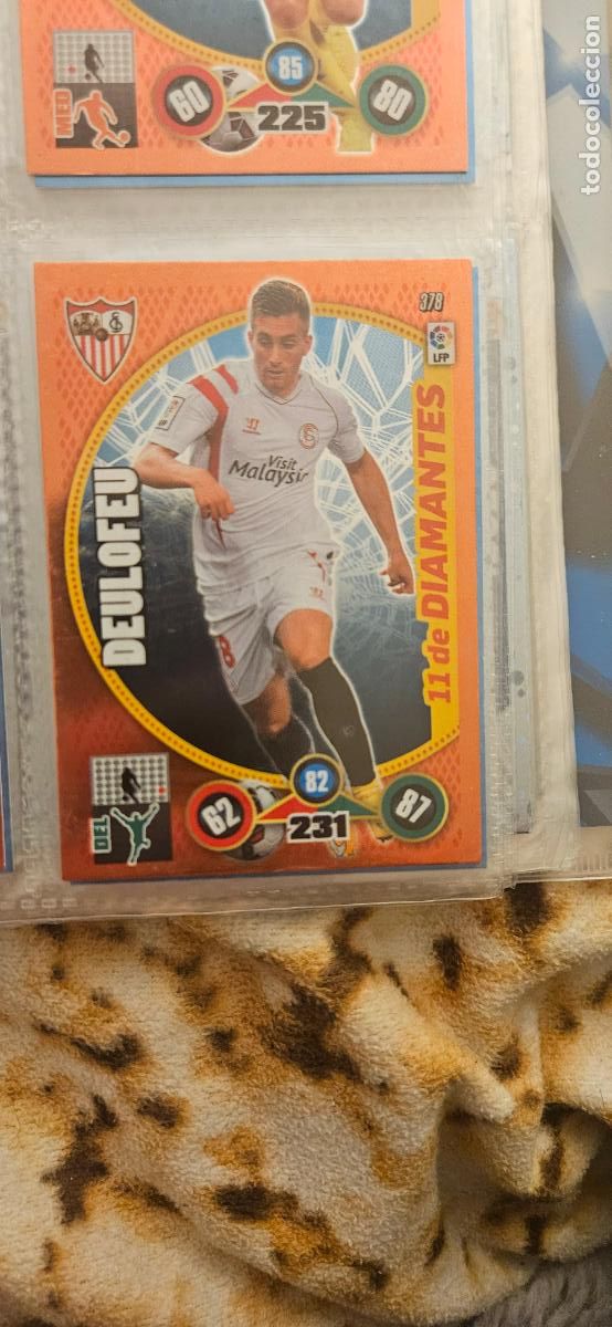 Figurine di Calcio: 378 - Gerard Deulofeu (Sevilla F.C.) adrenalyn 2014 2015 14 15 trading card