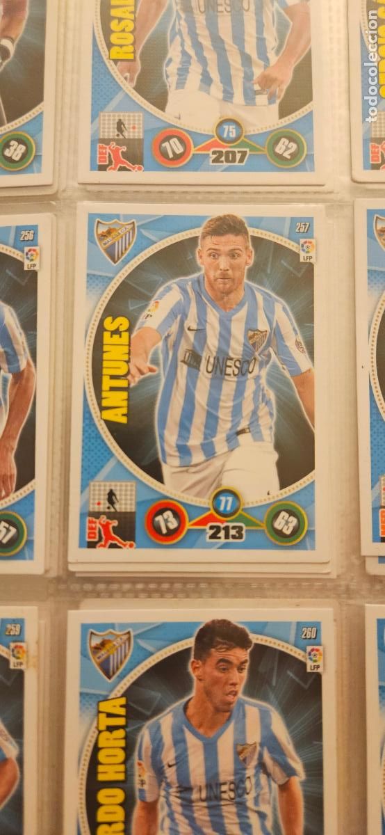 Figurine di Calcio: 257 - Vitorino Antunes (M&aacute;laga C.F.) adrenalyn 2014 2015 14 15 trading card