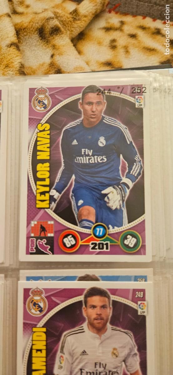 Figurine di Calcio: 246 - Keylor Navas (Real Madrid) adrenalyn 2014 2015 14 15 trading card