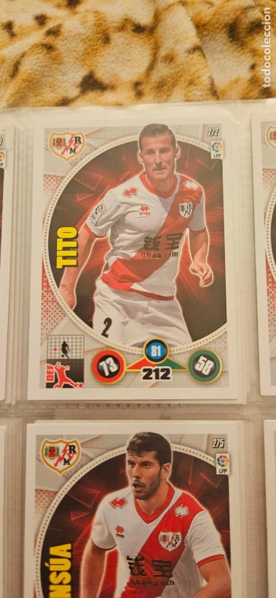 Football Stickers: 272 - Tito (Rayo Vallecano) adrenalyn 2014 2015 14 15 trading card