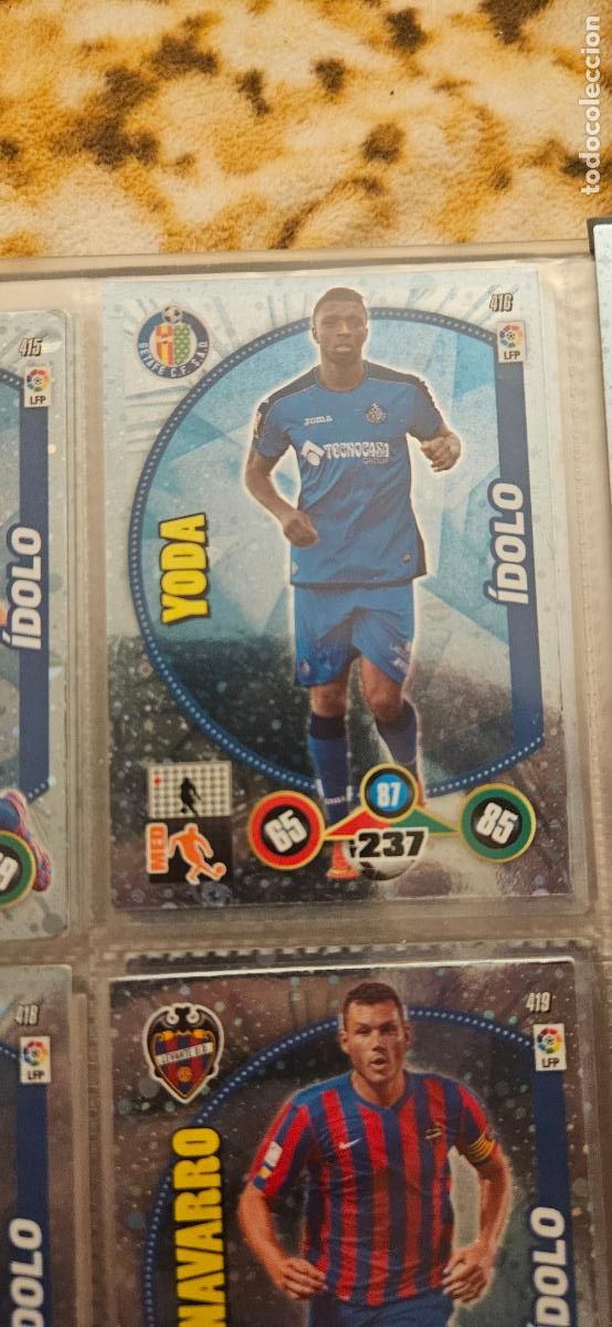 Cartes &agrave; collectionner de Football: 416 - Yoda (Getafe C.F.) adrenalyn 2014 2015 14 15 trading card