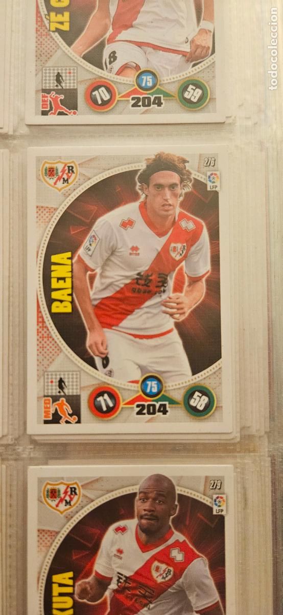 Cartes &agrave; collectionner de Football: 276 - Ra&uacute;l Baena (Rayo Vallecano) adrenalyn 2014 2015 14 15 trading card