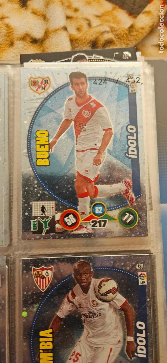 Cartes &agrave; collectionner de Football: Alberto Bueno - Rayo Vallecano - 426 - Adrenalyn XL 2014 2015 14/15 Trading Card