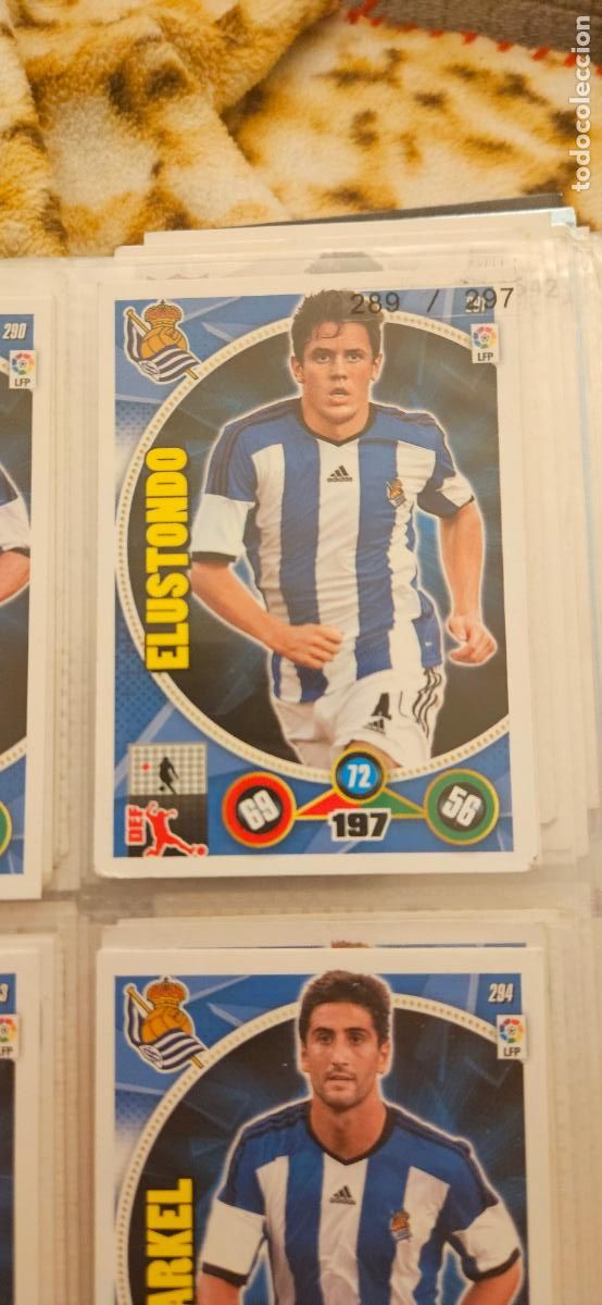 Cartes &agrave; collectionner de Football: 291 - Gorka Elustondo (Real Sociedad) adrenalyn 2014 2015 14 15 trading card
