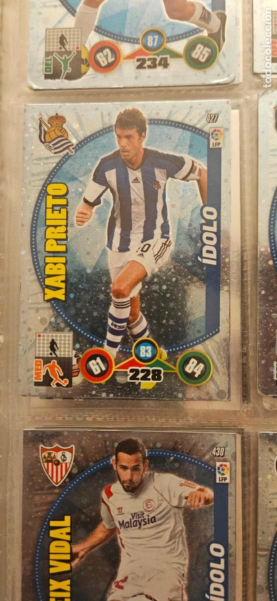 Cartes &agrave; collectionner de Football: Xabi Prieto - Real Sociedad - 427 - Adrenalyn XL 2014 2015 14/15 Trading Card