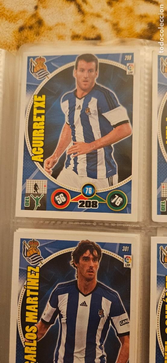 Cartes &agrave; collectionner de Football: 298 - Chory Castro (Real Sociedad) adrenalyn 2014 2015 14 15 trading card