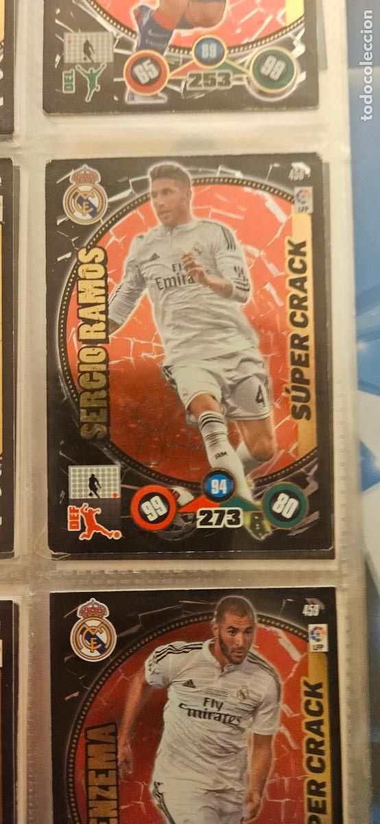 Cartes &agrave; collectionner de Football: Sergio Ramos - Real Madrid - 456 - Adrenalyn XL 2014 2015 14/15 Trading Card
