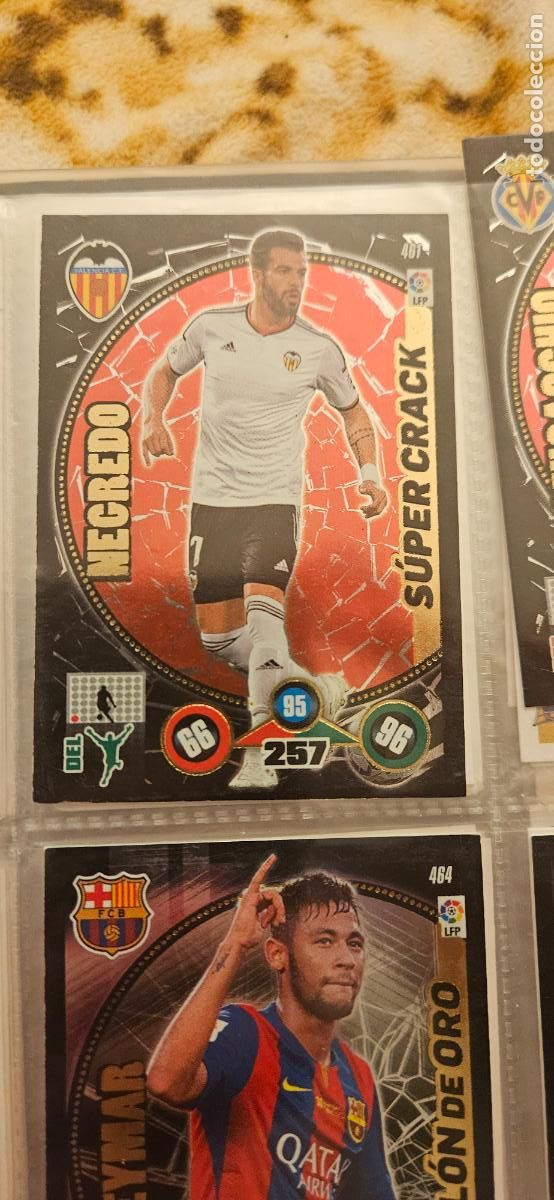 Cartes &agrave; collectionner de Football: &Aacute;lvaro Negredo - Valencia C.F. - 461 - Adrenalyn XL 2014 2015 14/15 Trading Card