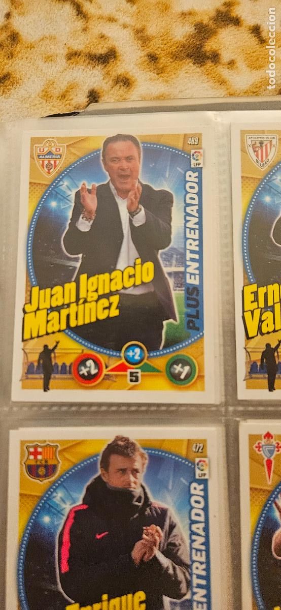Cartes &agrave; collectionner de Football: 469 - Juan Ignacio Mart&iacute;nez (U.D. Almer&iacute;a) adrenalyn 2014 2015 14 15 trading card