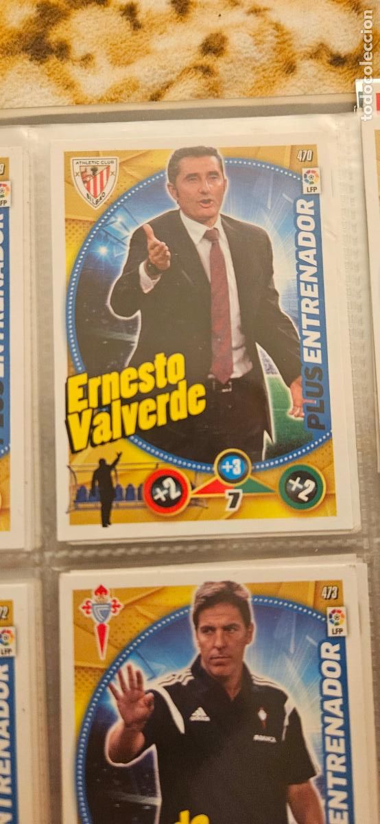 Cartes &agrave; collectionner de Football: 470 - Ernesto Valverde (Athletic Club) adrenalyn 2014 2015 14 15 trading card