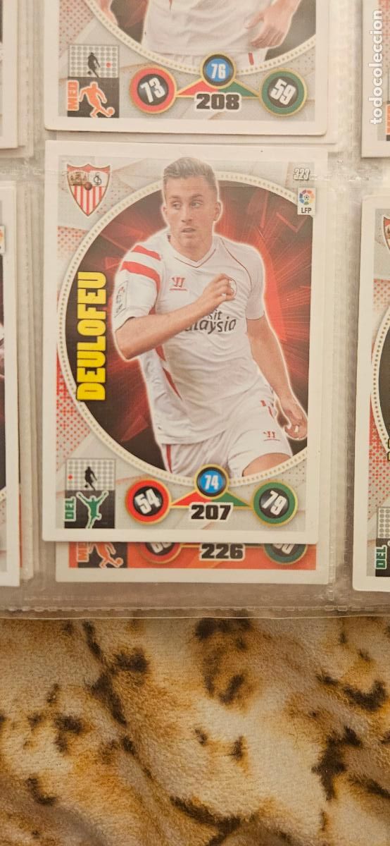 Cartes &agrave; collectionner de Football: 323 - Gerard Deulofeu (Sevilla F.C.) adrenalyn 2014 2015 14 15 trading card