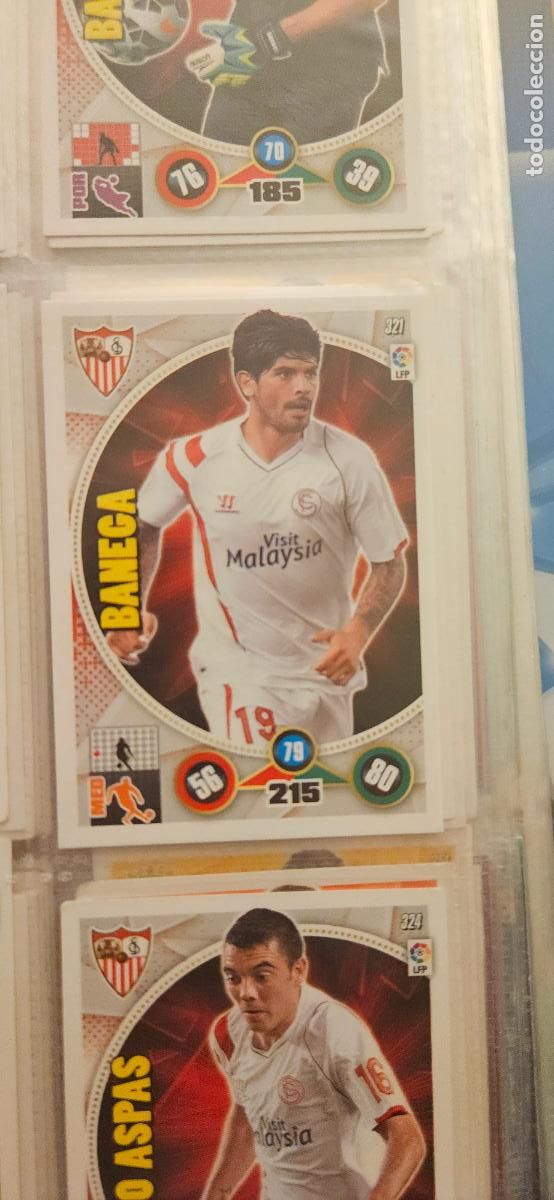 Figurine di Calcio: 321 - &Eacute;ver Banega (Sevilla F.C.) adrenalyn 2014 2015 14 15 trading card
