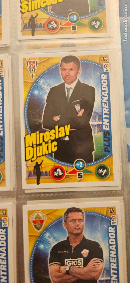 Figurine di Calcio: 474 - Miroslav Djukic (C&oacute;rdoba C.F.) adrenalyn 2014 2015 14 15 trading card