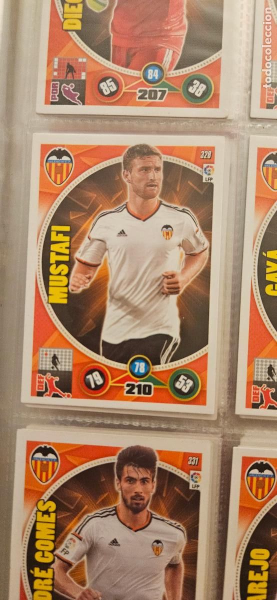 Figurine di Calcio: 328 - Shkodran Mustafi (Valencia C.F.) adrenalyn 2014 2015 14 15 trading card