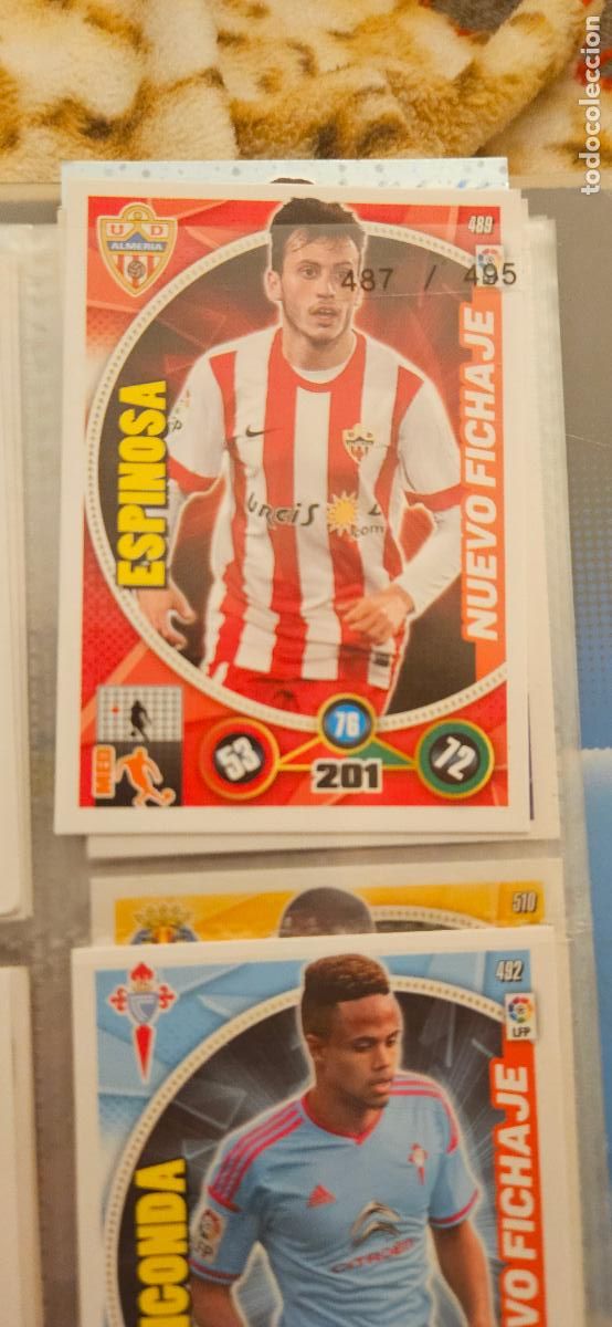 Cromos de Futebol: 489 - Espinosa (U.D. Almer&iacute;a) adrenalyn 2014 2015 14 15 trading card