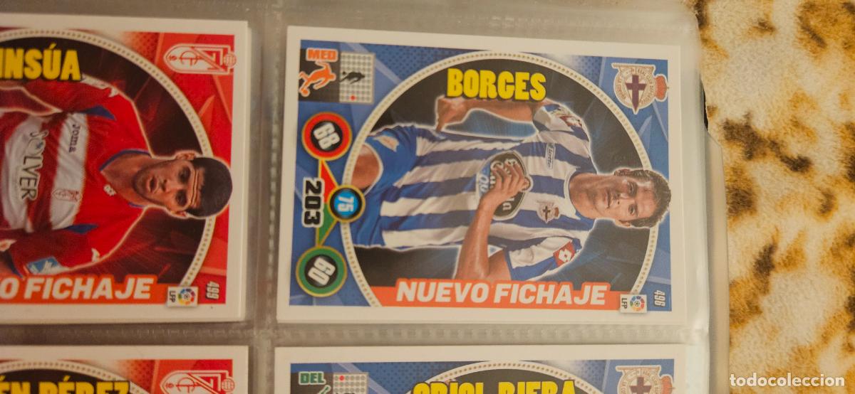 Cromos de Futebol: 496 - Borges (R.C. Deportivo de La Coru&ntilde;a) adrenalyn 2014 2015 14 15 trading card
