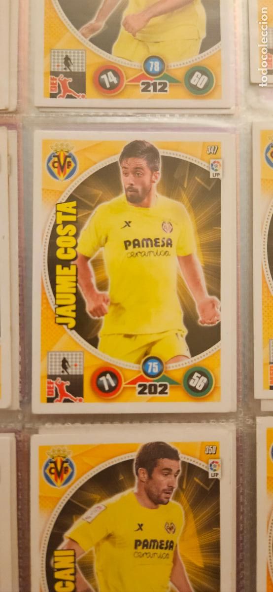 Cromos de Futebol: 347 - Jaume Costa (Villarreal C.F.) adrenalyn 2014 2015 14 15 trading card