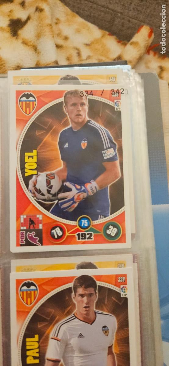 Cromos de Futebol: 336 - Yoel (Valencia C.F.) adrenalyn 2014 2015 14 15 trading card