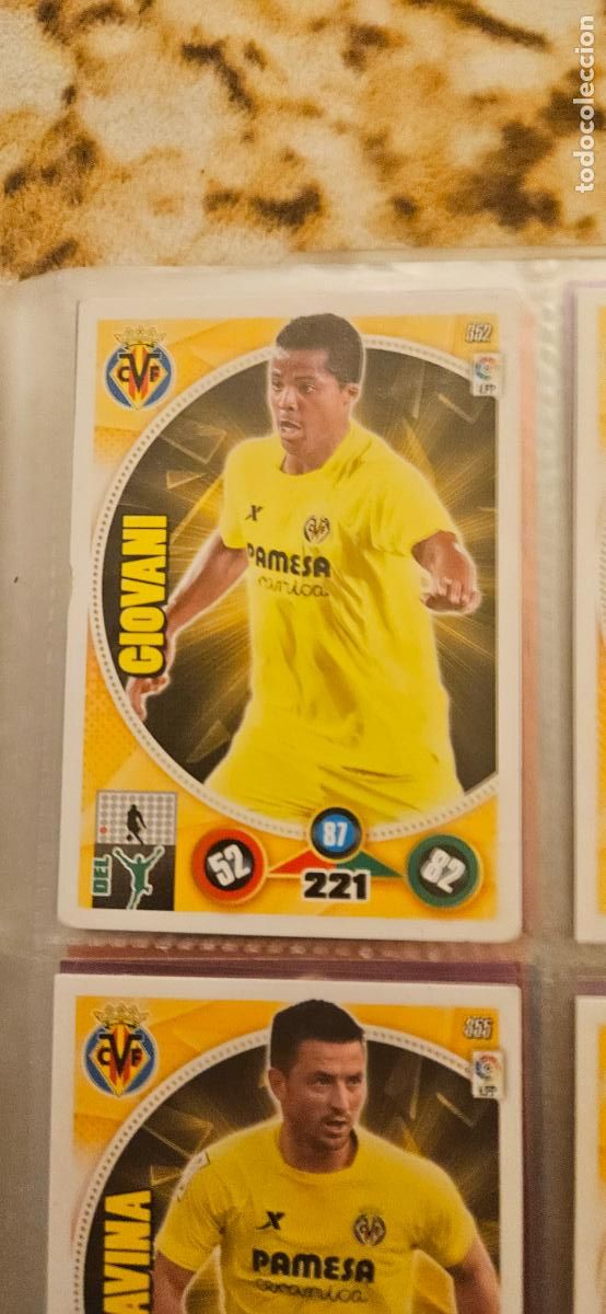 Cromos de f&uacute;tbol: 352 - Moi G&oacute;mez (Villarreal C.F.) adrenalyn 2014 2015 14 15 trading card