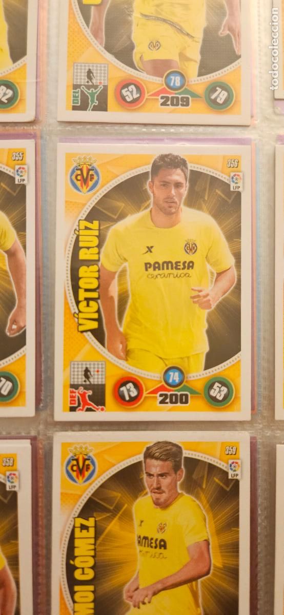 Cromos de f&uacute;tbol: 356 - Juan Carlos (Villarreal C.F.) adrenalyn 2014 2015 14 15 trading card