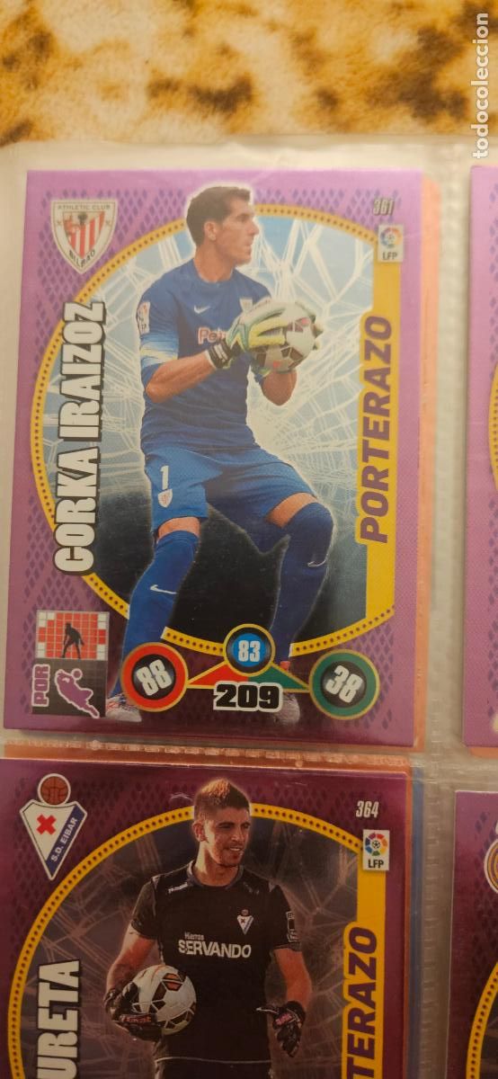 Cromos de f&uacute;tbol: 361 - Gorka Iraizoz (Athletic Club) adrenalyn 2014 2015 14 15 trading card