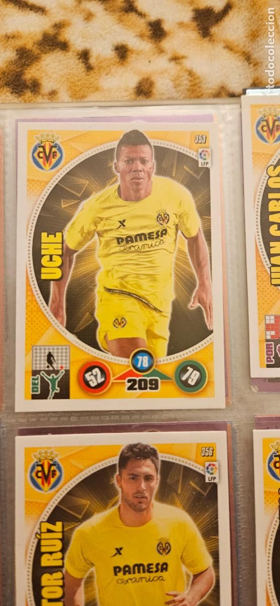 Cromos de f&uacute;tbol: 353 - Espinosa (Villarreal C.F.) adrenalyn 2014 2015 14 15 trading card