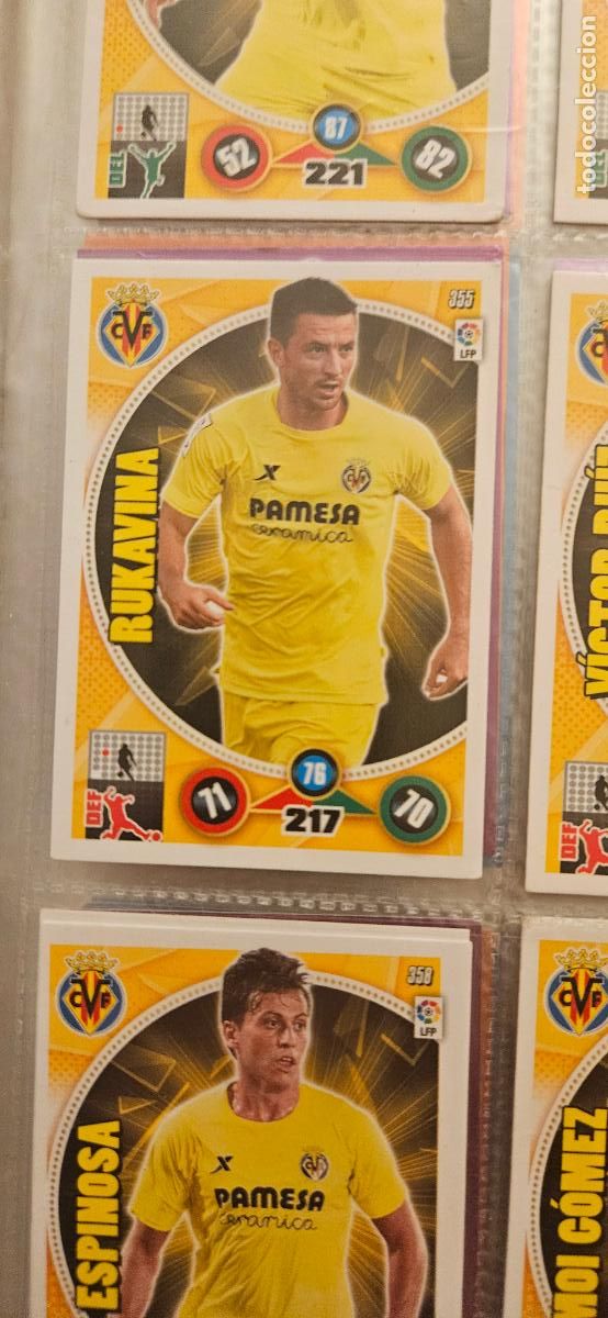 Cromos de f&uacute;tbol: 355 - Uche (Villarreal C.F.) adrenalyn 2014 2015 14 15 trading card