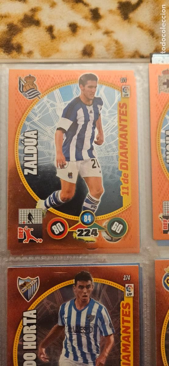 Cromos de f&uacute;tbol: 371 - Joseba Zald&uacute;a (Real Sociedad) adrenalyn 2014 2015 14 15 trading card