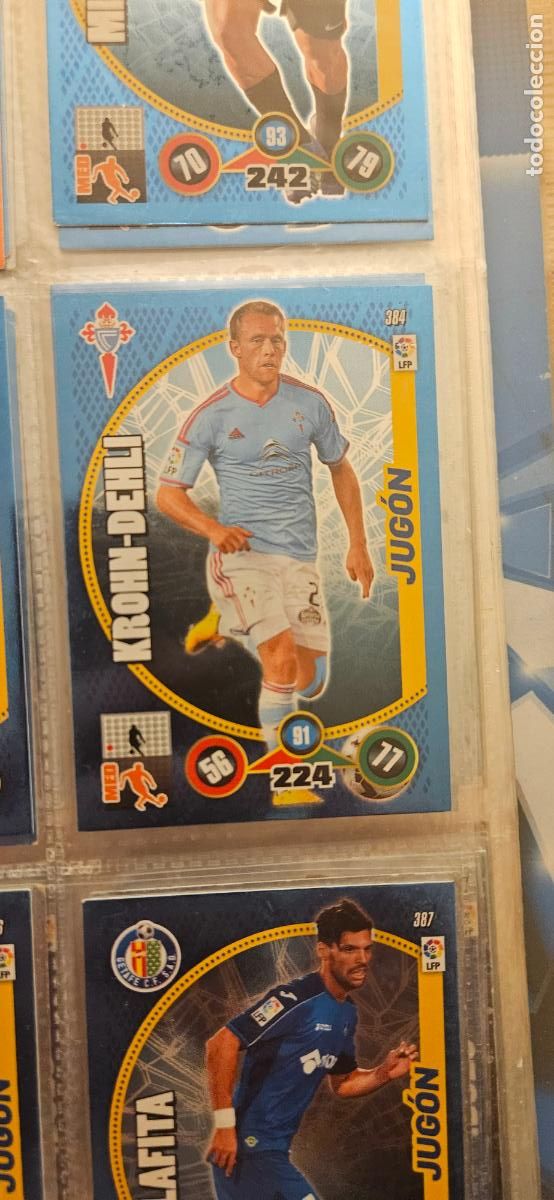 Fu&szlig;ball-Sticker: 384 - Michael Krohn-Dehli (R.C. Celta de Vigo) adrenalyn 2014 2015 14 15 trading card